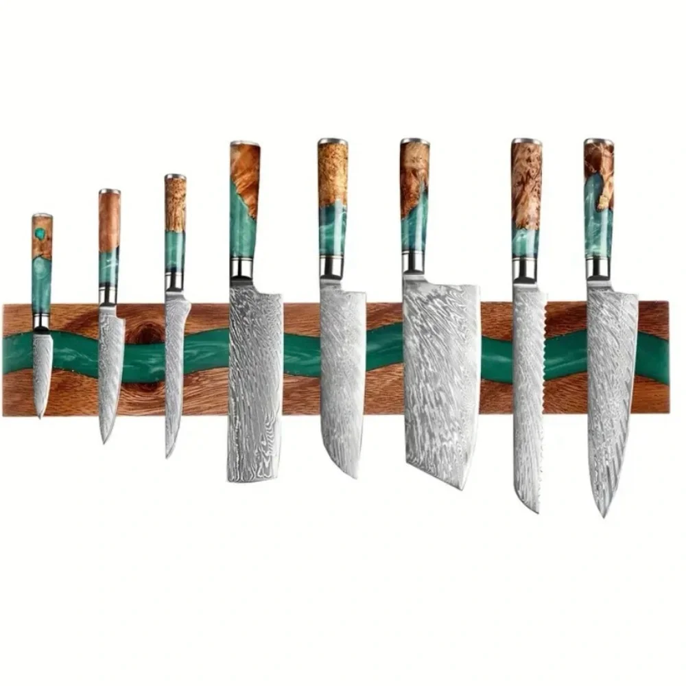 Magnetic Wood Knife Holder 
for Wall Mounting - Picture 5 of 6